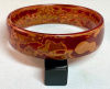 BB198 iro urushi layered lacquer red camo style bangle